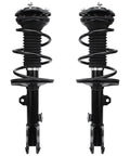 Front Steering Knuckles Kit For 2009 To 2013 Toyota Corolla With Wheel Hub Bearings Front And Rear Struts Coil Springs