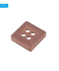 PLCC84P IC Socket 84-Pin 2.54mm Pitch DIP Through-Hole Mount for PCB Boards Pack of 4, showing brown plastic carrier.