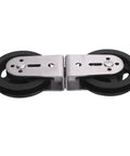 Beefy Dual Pulleys For Cable Machines With Rotating Wheel, Silent Operation, Pro Grade Heavy Duty Pulley System close-up