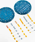 Magnetic Levitation DIY Kit showing blue PCBs and resistors for suspension and electronics weld your own plug in modules 150g US plug