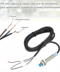 5 Pack Inductive Proximity Sensor M8 NPN Normally Open DC 6 To 36V 300mA 2mm Sensing Distance 3 Wire Proximity Switch for metal detecting