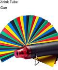 Heat Shrink Tubing Kit With Mini Heat Gun And 328 Pcs Shrink Tubes 2 To 1 Shrink Ratio For Electronics Wiring Repairs Diy Projects And Automotive Use Great For Home And Workshop Quick Fixes featuring colorful tubes.