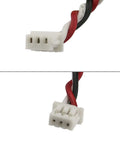 Connector of Two Pack 1000mAh 3.6V NiMH Rechargeable Battery Replacement For Zebra Symbol LS4278 DS6878 Motorola Symbol 82-67705-01