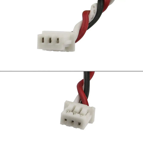 Connector of Two Pack 1000mAh 3.6V NiMH Rechargeable Battery Replacement For Zebra Symbol LS4278 DS6878 Motorola Symbol 82-67705-01