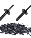 Close-up of 140 Piece Plastic Rivet Clip Retainer Kit For Auto Body Fender Liner Fasteners