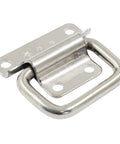 4 Piece Stainless Steel Foldable Chest Handles 2 Inch With Screws For Toolbox Doors And Chests, Rust Resistant Durable Pull Handle
