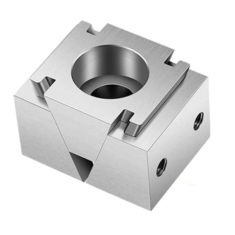 Easy To Use Adjustable Clamp Block for quick install and removal industrial clamping device with flexible adjustability and pneumatic operation
