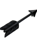 Set Of 4 Black Zinc Alloy Arrow Cabinet Handles With Rust And Corrosion Resistant Finish, 96mm Center To Center Mount, arrow design handle