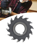 Straight Tooth Involute Gear Cutter For Milling Machine High Speed Steel Disk Shaped Cutter and worker with grinder