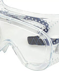 Clear Protective Lab Safety Goggles ANSI 287.1 Approved For Chemistry And Science Work All Day Comfy Fit Anti Fog Splash Resistant
