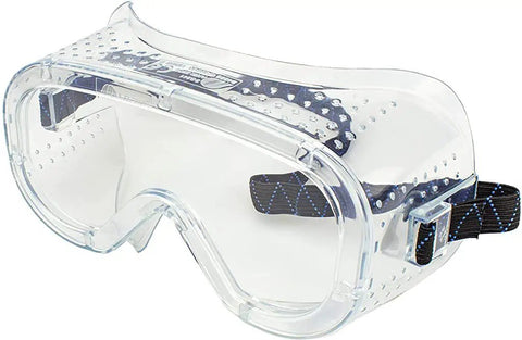 Clear Protective Lab Safety Goggles ANSI 287.1 Approved For Chemistry And Science Work All Day Comfy Fit Anti Fog Splash Resistant