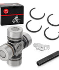 Front And Rear Driveshaft U Joint For Ranger RZR Scrambler And Sportsman UTVs Built To Last Heavy Duty 300 325 330 425 400 500 570 700 EV 800 850 900 1000 Turbo General 1000 4 XP EPS Replacement kit with joint, clips, grease fitting, and box