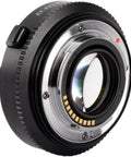 EF To Fuji X Mount Pro Lens Adapter With Autofocus, Focal Reducer And Speed Booster for Canon EF glass on Fuji X Mount cameras
