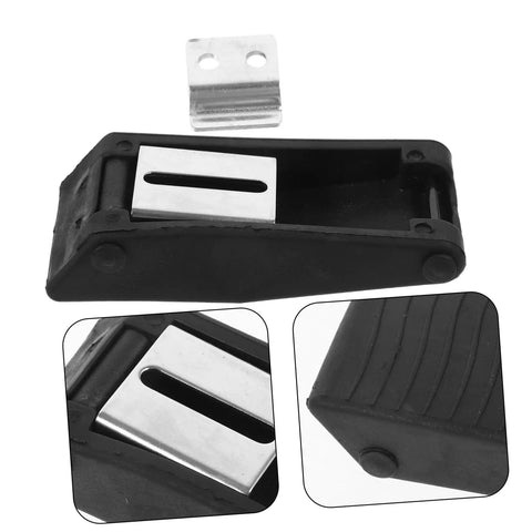 2 Pack Rubber Toggle Latch Clamp for Boat Cargo Boxes Cabinets and Trunks Quiet Operation Noise Reduction No Sweat