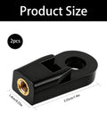 Suzuki Outboard Throttle And Shift Control Box Cable End Connectors, ABS copper fittings, 1.4cm x 3.55cm, 2 pcs