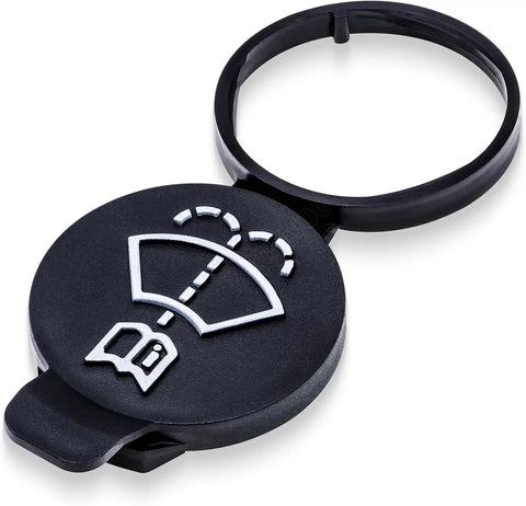 Replacement Windshield Washer Reservoir Cap For GMC Chevrolet Buick Cadillac Black Plastic Bottle Cover With Easy Snap On Installation