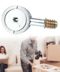 Heavy Duty No Tools Needed Furniture Fastening Fittings For Beds And Tables, Easy Assembly Cam Lock Connectors shown in use
