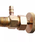 Jet Start Cock Assembly 14311 60505 Compatible With Kubota L2501D L2501F MX4700F MX5100DT showing side detail view