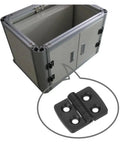Durable Nylon Plastic Butt Bearing Door Hinges 10 Pack For Cabinets Toolboxes Windows And Home Furniture With Built In Bearing