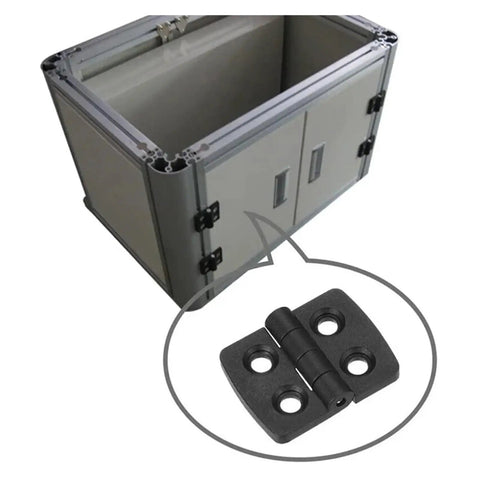 Durable Nylon Plastic Butt Bearing Door Hinges 10 Pack For Cabinets Toolboxes Windows And Home Furniture With Built In Bearing
