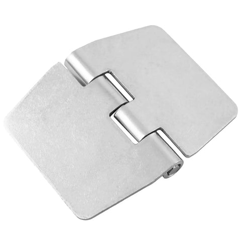 4 Pack 304 Stainless Weld On Hinges Without Holes 60x74x2mm 280 Degree Rotatable Heavy Duty Steel Butt Hinge for doors and windows