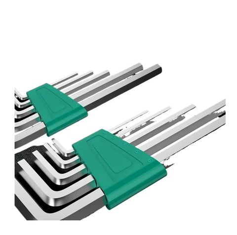 Top Tier Portable Hex Wrench Set With Flat Head Screwdriver Key For Tightening Bike Bolts And Home Furnishings Quick DIY Fixes On The Go, 5-piece steel set