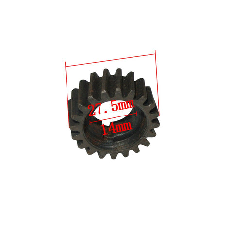 Push Bike Gear And 2 Pieces Woodruff Key Fits 66cc 80cc 2 Stroke Engine Motorized Bicycle Upgrade Kit gear close-up 27.5mm