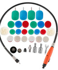 30Pcs Buffing And Polishing Pads Set For Tight Area Detailing Use With Rotary Tools And Cordless Drills Polisher Accessories