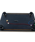 Bottom view of Hot Wire Foam Cutter For DIY Pros 110V Tabletop Thermocut Cutting Machine showing base components and wiring.