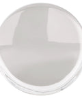 Clear Crystal Knob Set For UV Bond Adhesive, Traditional Style, No-Drill Glue-On Installation, 1-15/16 Inch Wide
