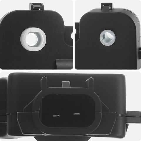 Close-up views of Set of 2 BDAGM-00305 HVAC Air Door Actuators for International Harvester Trucks showing terminals.