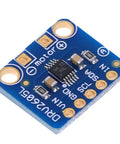Two Pack Haptic Motor Controller Driver Module with General Pin Interface DRV2605L on white background, showing pin labels and IC components