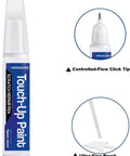 085 White Pearl Car Touch Up Paint For Lexus 2 In 1 Scratch Repair Kit with Controlled-Flow Tip and Ultra-Fine Brush