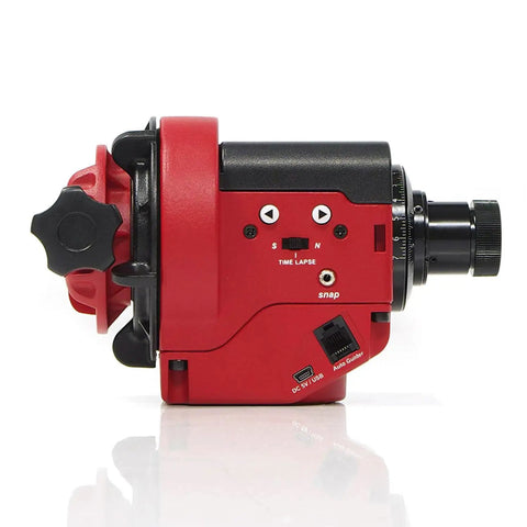 SkyMemo S Portable Auto-Tracking Platform For Astrophotography In Red Your Go-To Setup With Polar Axis And Illuminator 8 Shooting Modes