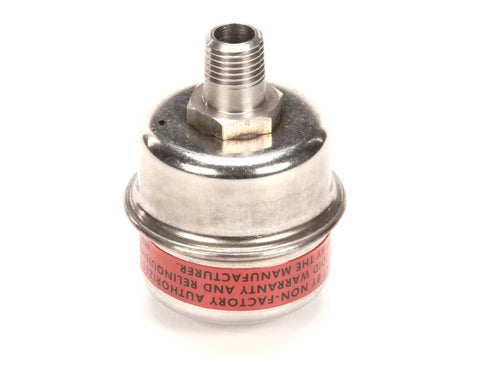 09-4815 Male Inlet Steam Trap Pro Grade OEM Replacement Part For Industrial Steam Systems, Reliable Boiler Valve, silver with red band
