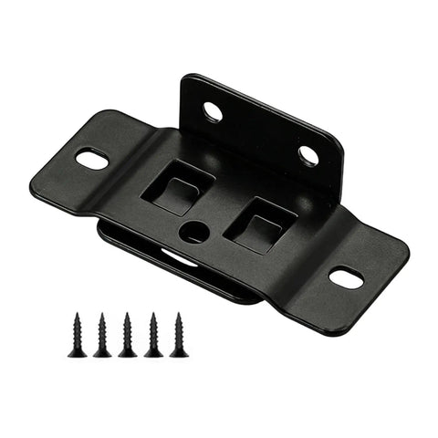 Heavy Duty L Shaped Cabinet Corner Brackets With Screws For Flush Fit Hidden Face Fixing Super Sturdy Metal Hardware Quick DIY Corner Stabilizers