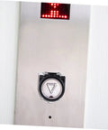 4 Pack Round Elevator Button Protector Covers Easy Install Plastic Dustproof Power Switch Guard Caps on elevator button