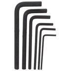 Premium Hex Key Wrench Set With Clear Metric Markings For Bike Repair And Furniture Assembly, 6 carbon steel Allen keys