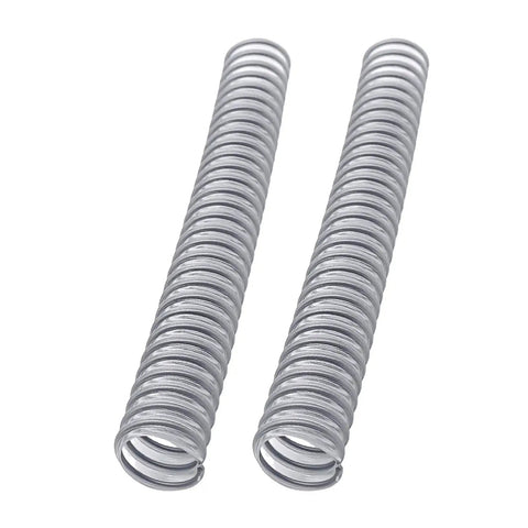 Pack Of 2 Flexible Lower Vacuum Hose Replacement Parts For Home Cleaners, ABS Rubber Composite, Wear Resistant, Easy Install, Durable Vacuum Hose Compatible With Most Vacuums And Cleaners, showing two coiled hoses.