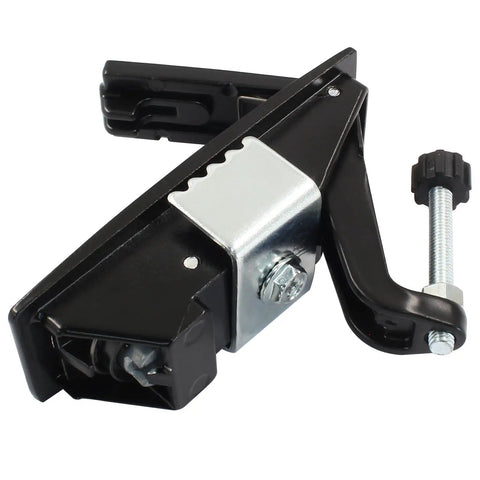 Built Tough No Sweat Compression Latch Locks 2 Pack Black Zinc Alloy Cabinet Hardware Rust Proof Adjustable Strike Plate Smooth Operation Fastener For Toolboxes And Garage Projects