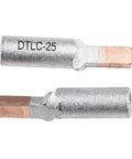 Heavy Duty Copper Aluminum Terminal Block 5 Pack Secure Screw Lock Wiring Connector For Electric Meter Boxes with copper tips