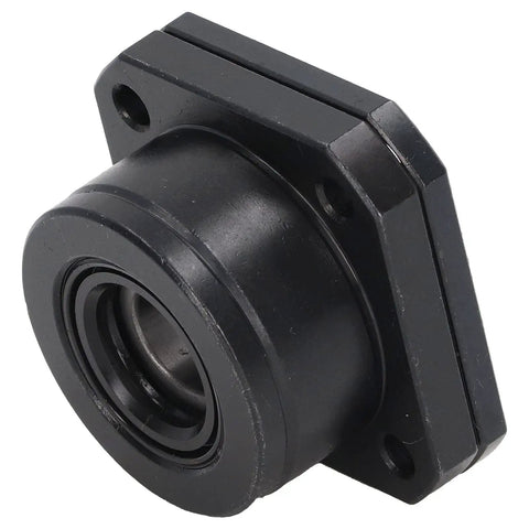 Durability Optimized Ball Screw Bearing Block End Support For Precision Assembly Equipment In Carbon Steel 1 Unit angled view
