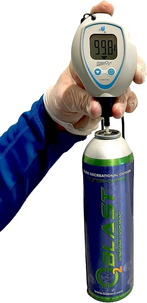 Pure Oxygen For Fast Recovery And Boosted Stamina, 10L Portable Oxygen Can with Focus and Altitude Performance gauge