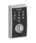 Keyless Entry Electronic Deadbolt With Touchscreen Keypad For Front Door Satin Chrome BE375 Cen 626 No Key Needed Security Grade 2 AAA