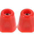 Set Of 2 Fencing Bracket Nut Replacement Parts For Sabres And Walking Swords, Stainless Steel And Plastic, Portable Size