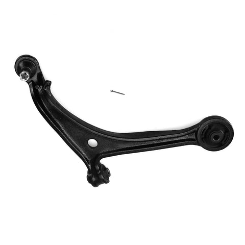 Front Lower Control Arm With Ball Joint Assembly And Sway Bar End Links Kit For Honda Odyssey 2005-2010, black steel arm