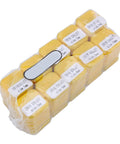 Upgrade Your Cnc Game With This 10 Piece Spring Collet Set Featuring High Clamping Force And Self Release Design For Precision Milling Lathe Engraving Tasks That Feel Like A Dream, yellow spring collets in packaging.