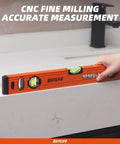 Heavy Duty Boss Level 18 Inch Torpedo Level With Reinforced Aluminum Body And Bright Green Bubble Vials For Dead On Precision On Every Diy Build Or Tradesman Project on a countertop.