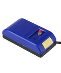 Blue demagnetizer tool for mechanical watches, compact design, easy demagnetizing device for accurate timekeeping, 110V 220V power
