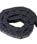 Cable Drag Chain 1 Meter R38 Black Nylon Cable Carrier For 3D Printer And CNC Machines coiled view